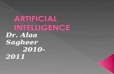 Dr. Alaa Sagheer 2010-2011. Chapter 2 Artificial Intelligence Ch2: Intelligent Agents Dr. Alaa Sagheer.