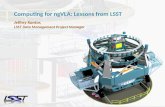 1 NGVLA WORKSHOP – DECEMBER 8, 2015 – NRAO SOCORRO, NM Name of Meeting Location Date - Change in Slide Master Computing for ngVLA: Lessons from LSST Jeffrey.
