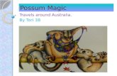 Possum Magic Travels around Australia. By Tori 3B.