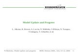 RHIC Retreat 2006, July 10-12, 2006 -1-N.Malitsky. Model update and progress Model Update and Progress L. Ahrens, K. Brown, A. Luccio, N. Malitsky, V.Ptitsyn,