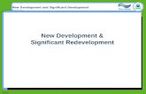 New Development and Significant Development 12/21/20151 New Development & Significant Redevelopment.