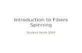 Introduction to Fibers Spinning Student Work 2009.