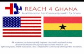 We endeavor to demonstrably improve the health and well-being of rural Ghanaians through compassionate medical care, effective public health education,
