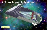 1 A French participation to SNAP A.EALET. 2Outline Scientific interest Supernova in the world The French expertise in SN Historical participation The.