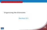 © Copyright Pearson Prentice Hall Slide 1 of 28 Organizing the Elements Section 6.1.