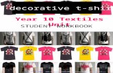 Year 10 Textiles Unit A decorative t-shirt STUDENT WORKBOOK Image from, 2009: ...