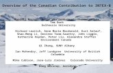 Overview of the Canadian Contribution to INTEX-B Randall Martin, Aaron van Donkelaar, Thomas Walker, Tom Duck Dalhousie University Richard Leaitch, Anne.