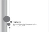 CHW3M Introduction to the Mesopotamia Era February 12 th, 2015.