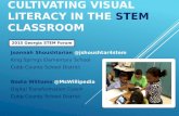 CULTIVATING VISUAL LITERACY IN THE STEM CLASSROOM Joannah Shoushtarian @jshoushtar4stem King Springs Elementary School Cobb County School District Nadia.