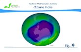 © Nuffield Foundation 2011 Nuffield Mathematics Activity Ozone hole © NASA.