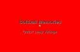 Softball Memories “2011” Lady Vikings. Game Faces.
