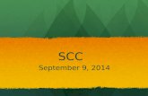 SCC September 9, 2014. Agenda 1.Welcome and introductions 2.Elections of chair, co chair, & secretary 3.Amendment to Bylaws 4.SBO update 5.6 th grade.