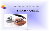 SMART QUILL TECHNICAL SEMINAR ON .