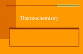 1 Thermochemistry. 2 Thermochemistry- heat changes that occur during chemical reactions Introductory Objectives 1. Explain the relationship between energy.