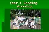 Year 1 Reading Workshop. End of Year Expectations Word ReadingComprehension As above and: Letters and Sounds Phases 4 to 5.  Respond speedily with the.