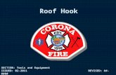 Roof Hook SECTION: Tools and Equipment ISSUED: 02-2011REVISED: ##-####