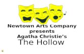 Newtown Arts Company presents Agatha Christie’s The Hollow.