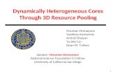 1 Dynamically Heterogeneous Cores Through 3D Resource Pooling Houman Homayoun Vasileios Kontorinis Amirali Shayan Ta-Wei Lin Dean M. Tullsen Speaker: Houman.