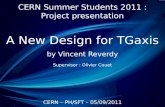 CERN Summer Students 2011 : Project presentation CERN – PH/SFT – 05/09/2011.