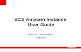 SCS Amazon Instance User Guide SCS GC, Oracle APAC Feb-2010.