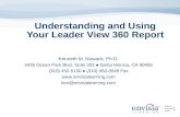 Understanding and Using Your Leader View 360 Report Kenneth M. Nowack, Ph.D. 3435 Ocean Park Blvd, Suite 203  Santa Monica, CA 90405 (310) 452-5130