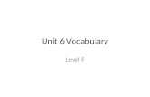 Unit 6 Vocabulary Level F. Unit 6 VCB First Ten WordsSecond Ten Words Aspersion Brusque Castigate Contrive Demagogue Disabuse Fetter Heinous Insurgent.