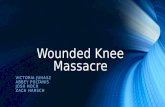 Wounded Knee Massacre VICTORIA JUHASZ ABBEY POLTANIS JOSH HOCH ZACH HARSCH.