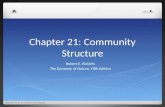 Chapter 21: Community Structure Robert E. Ricklefs The Economy of Nature, Fifth Edition (c) 2001 by W. H. Freeman and Company.
