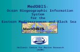 Hellenic Centre for Marine Research (HCMR) MedOBIS - Ocean Biogeographic Information System for the Eastern Mediterranean and Black Sea.