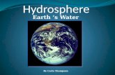 Earth ‘s Water Hydrosphere By Carla Thompson Two thirds (71%) of our planet is covered by water. 97.2% of the water is saltwater (found in oceans).