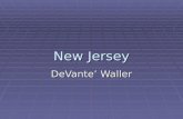 New Jersey DeVante’ Waller. What states border my state? New York New York Pennsylvania Pennsylvania Delaware Delaware.