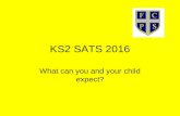 KS2 SATS 2016 What can you and your child expect?.