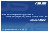 Server Management Upgrade Kit IPMI 2.0 Management Upgrade Kit with KVM (Keyboard, Video, Mouse) over LAN ASMB4-iKVM.