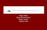 Team iPad: Ryan Zimmerman Adam Smith Tristan Irish.