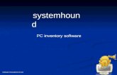 Software Innovations UK Ltd. systemhound PC inventory software.
