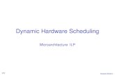 Dynamic Sched.1 10/14 Dynamic Hardware Scheduling Microarchitecture ILP.
