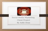 Social Media Marketing Client Project By Ashli Dean.