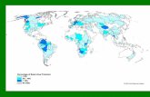 Status of the World’s Protected Areas < 10% of terrestrial ecosystems < 10% of the world’s lakes 0.5% of marine areas Data: World Conservation Monitoring.