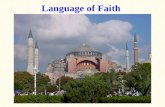 Language of Faith. Language of Faith: a brief history of the fall of the Roman Empire-- Diocletian divided the Empire into two administrative regions.