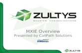 MXIE Overview Presented by CallPath Solutions 1/5/20165.0 Update1.