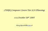 CERN Computer Centre Tier SC4 Planning FZK October 20 th 2005 Harry.Renshall@ CERN.ch.
