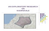 AN EXPLORATORY RESEARCH ON KADIFEKALE. research An exploratory research on the perceptions of people of Izmir on Kadifekale. perception territoriality.