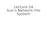 Lecture 24 Sun’s Network File System. PA3 In clkinit.c.