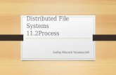 Distributed File Systems 11.2Process SaiRaj Bharath Yalamanchili.