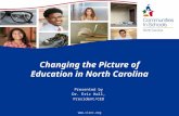 Changing the Picture of Education in North Carolina Presented by Dr. Eric Hall, President/CEO .