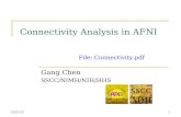 Connectivity Analysis in AFNI Gang Chen SSCC/NIMH/NIH/HHS 11/6/2016 File: Connectivity.pdf.