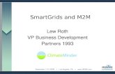 SmartGrids and M2M Lew Roth VP Business Development Partners 1993.