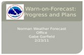 Norman Weather Forecast Office Gabe Garfield 2/23/11.