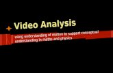 Video Analysis using understanding of motion to support conceptual understanding in maths and physics.