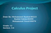 Done By: Mohammed Rashid-80223 Rashid Salem-80099 Mohammed Yousif-80078 Grade: 12 Section: 5-6.